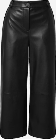 Wide Leg Pantalon 'Milli' OPUS en noir : devant