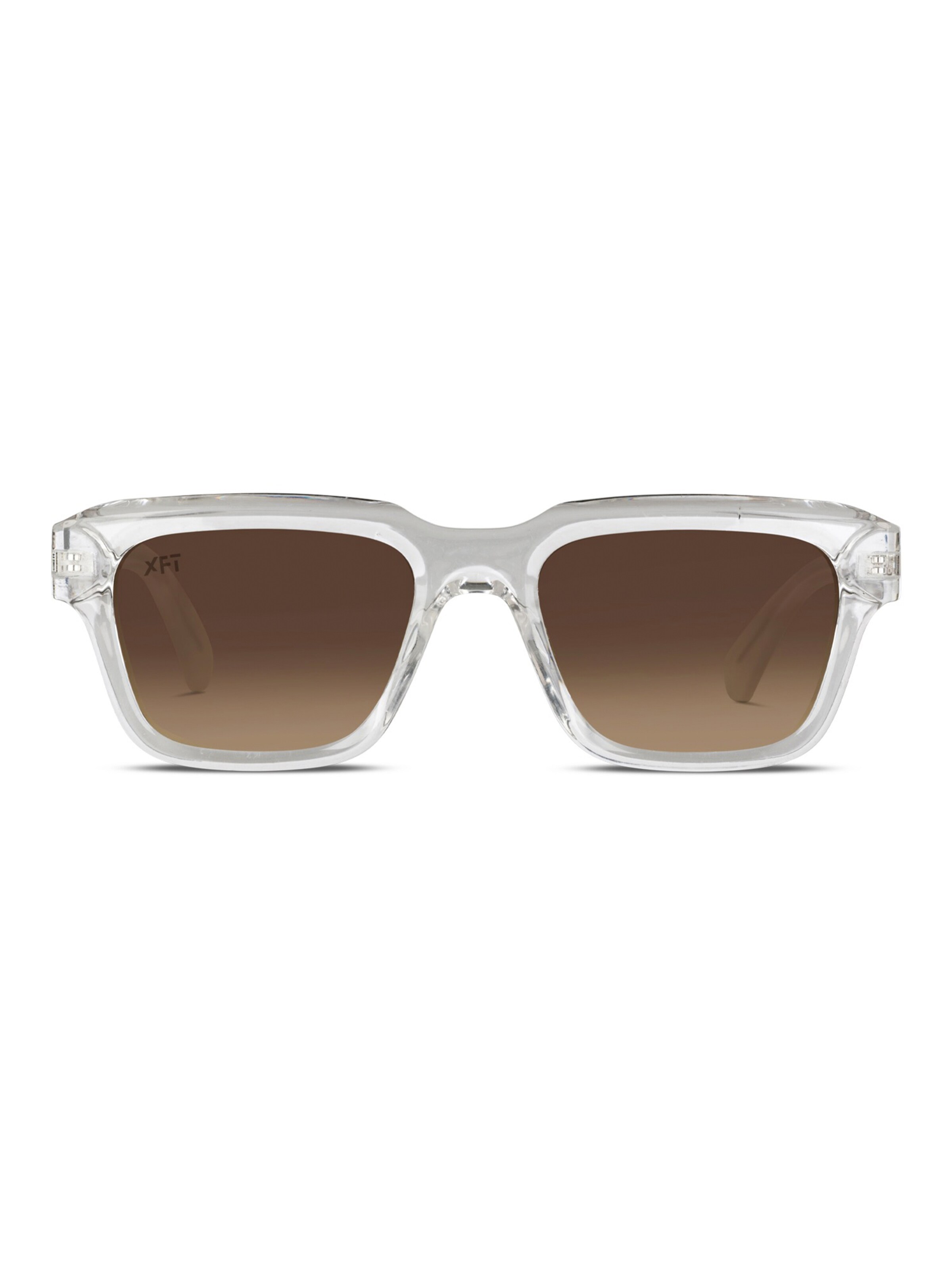X Frame Therapy Sunglasses 'Crystalith Sun' in Brown