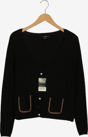 YEST Strickjacke L in Schwarz: Vorderseite