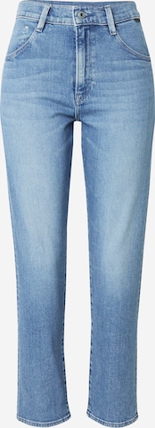 Regular Jeans 'Virjinya' de la G-STAR pe albastru: față