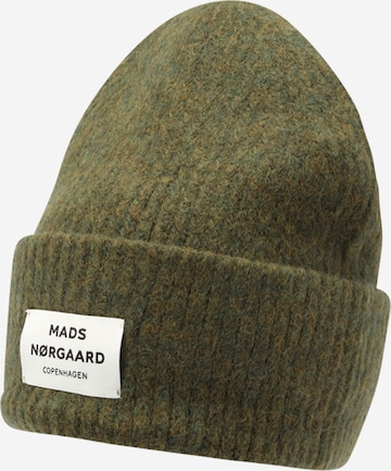 MADS NORGAARD COPENHAGEN - Gorra 'Tosca Anju' en verde: frente