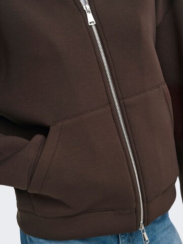 Veste de survêtement 'JDYSABRINA' JDY en marron