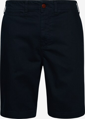 Superdry Regular Chino Pants in Blue: front