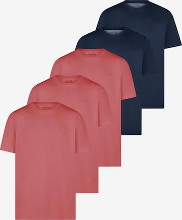 redmond Shirt 'Basic' in Rood: voorkant