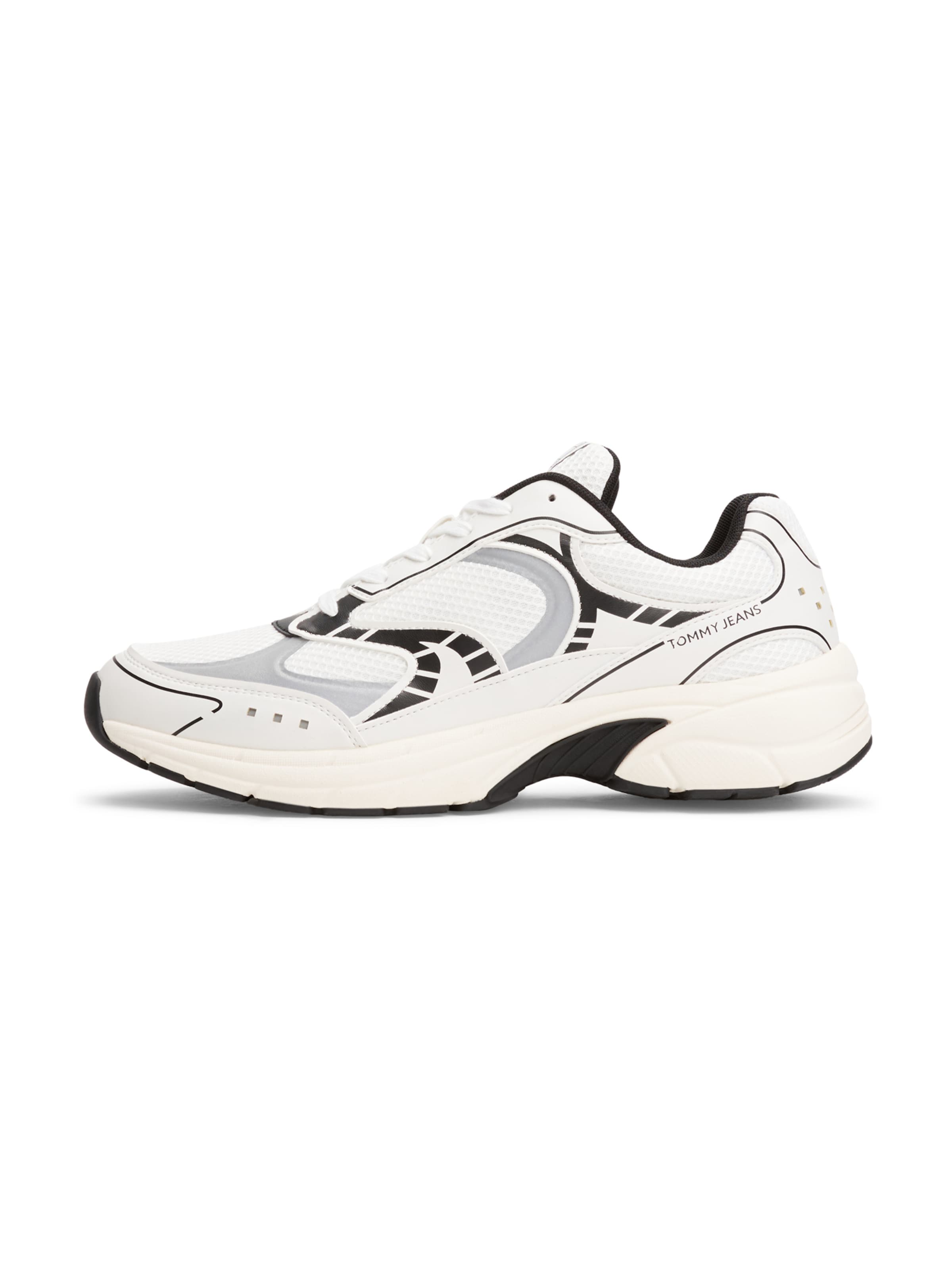 Tommy Jeans Σνίκερ χαμηλό 'ARCHIVE '25' σε λευκό: μπροστά