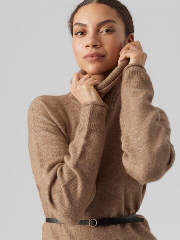 VERO MODA Sweater 'KADEN' in Brown