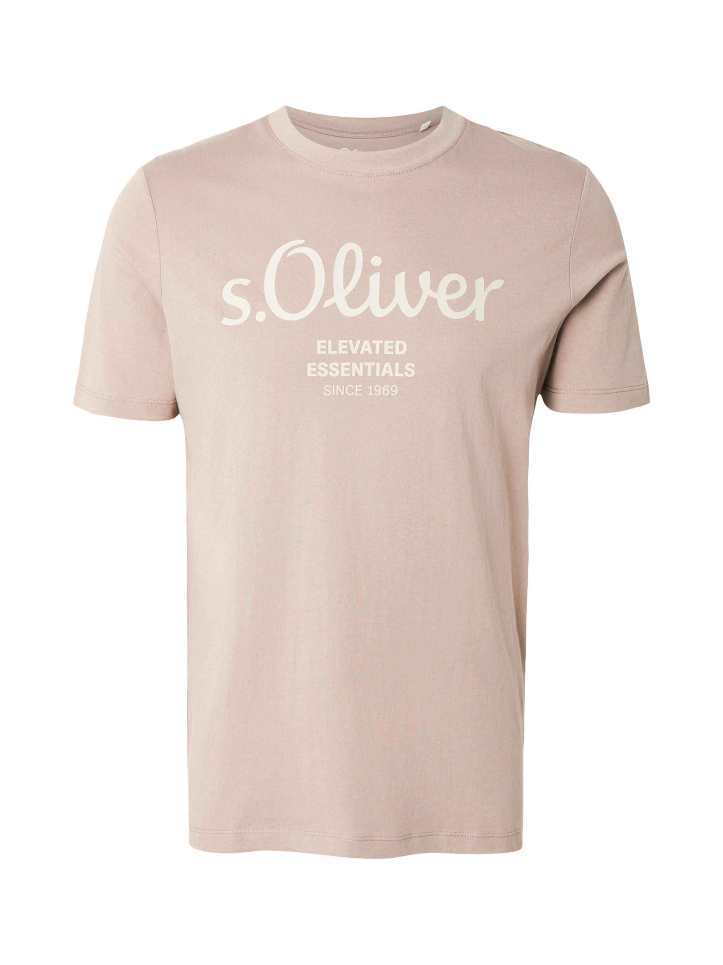 s.Oliver T-Shirt in Braun: Vorderseite