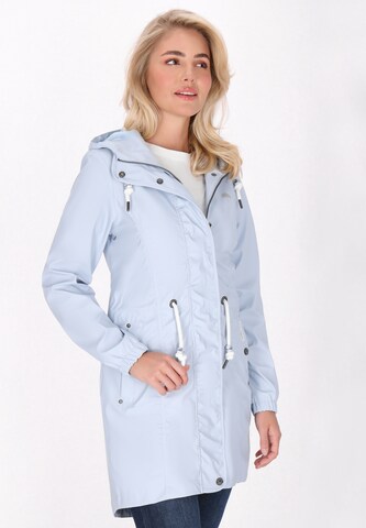 Manteau fonctionnel Schmuddelwedda en bleu : devant