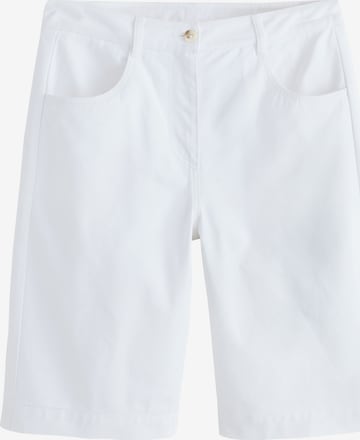 Regular Pantalon Next en blanc : devant