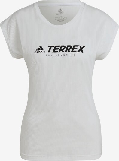 adidas Terrex Shirt in schwarz / weiß, Produktansicht