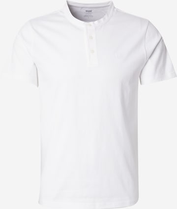 balta LEVI'S ® Marškinėliai 'Housemark Henley': priekis