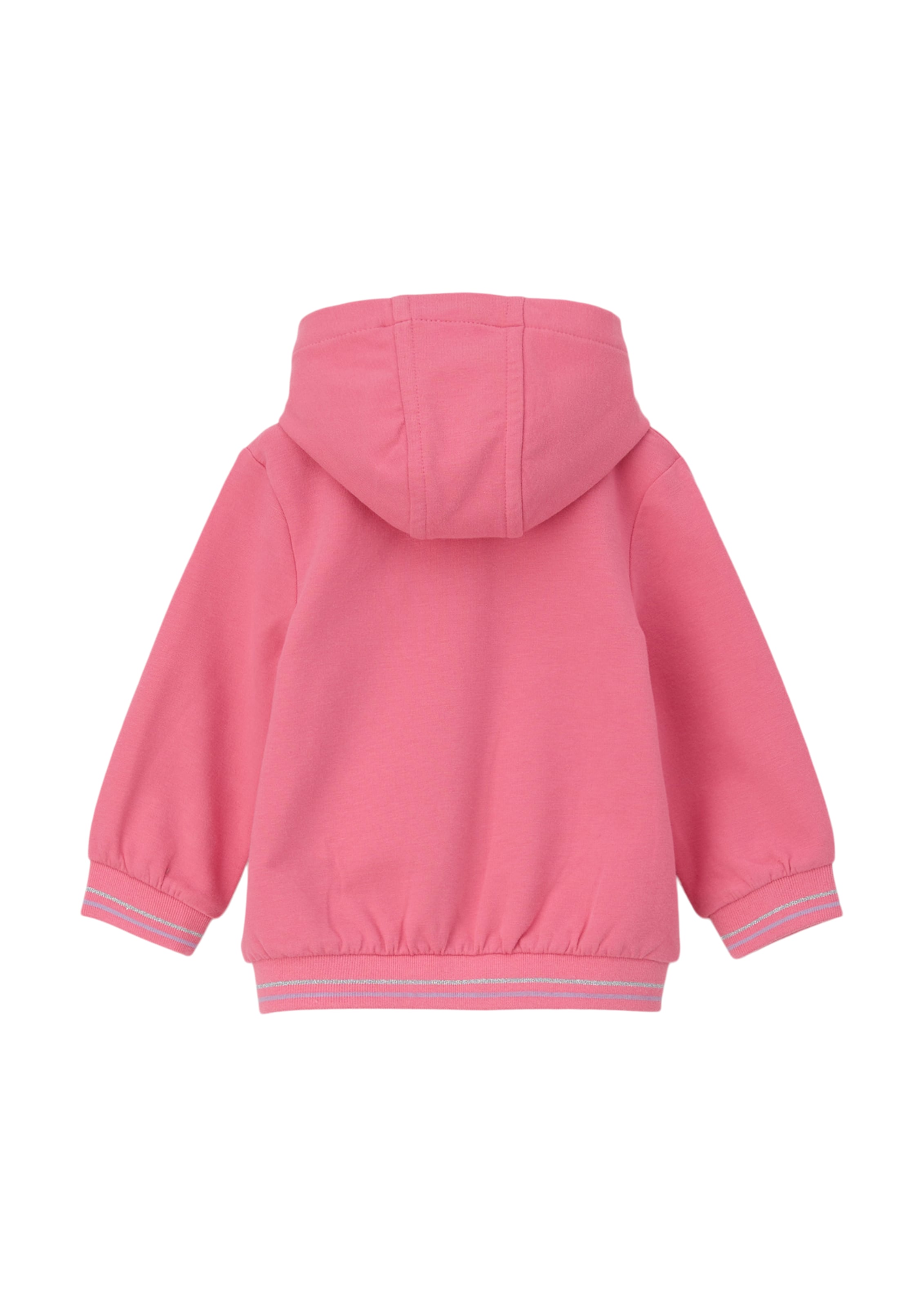 s.Oliver Sweatjacke in Pink: Rückseite