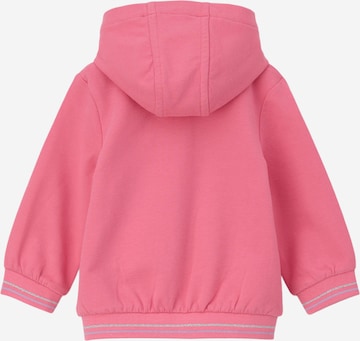 s.Oliver Sweatjacke in Pink: zadná strana