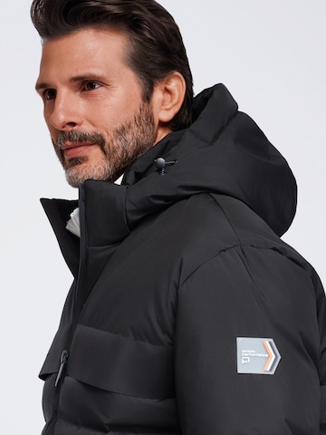 Ombre Winter Jacket in Black