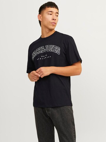 Maglietta 'JJCaleb' di JACK & JONES in nero: frontale
