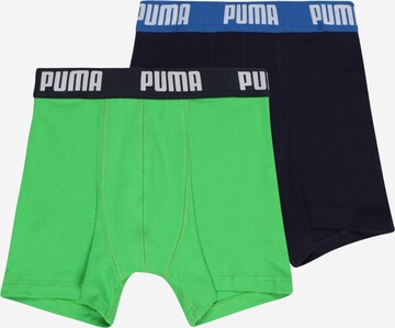 Pantaloncini intimi di PUMA in blu: frontale