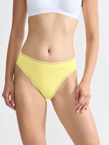 SLOGGI - Braga ' GO Crush High Leg ' en amarillo: frente