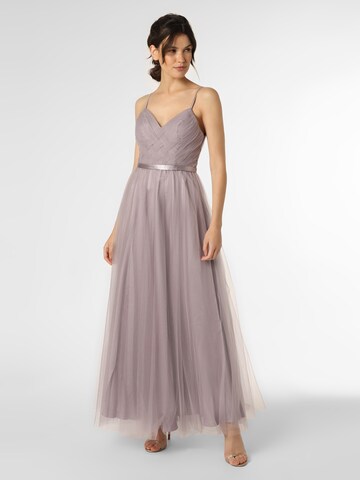 Laona Evening Dress in Purple: front