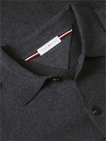 Vestes en maille TOMMY HILFIGER en gris