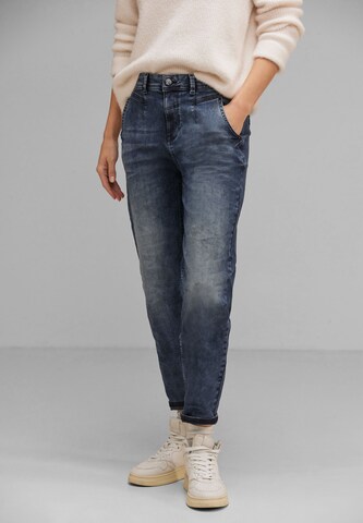 STREET ONE Loosefit Jeans in Blau