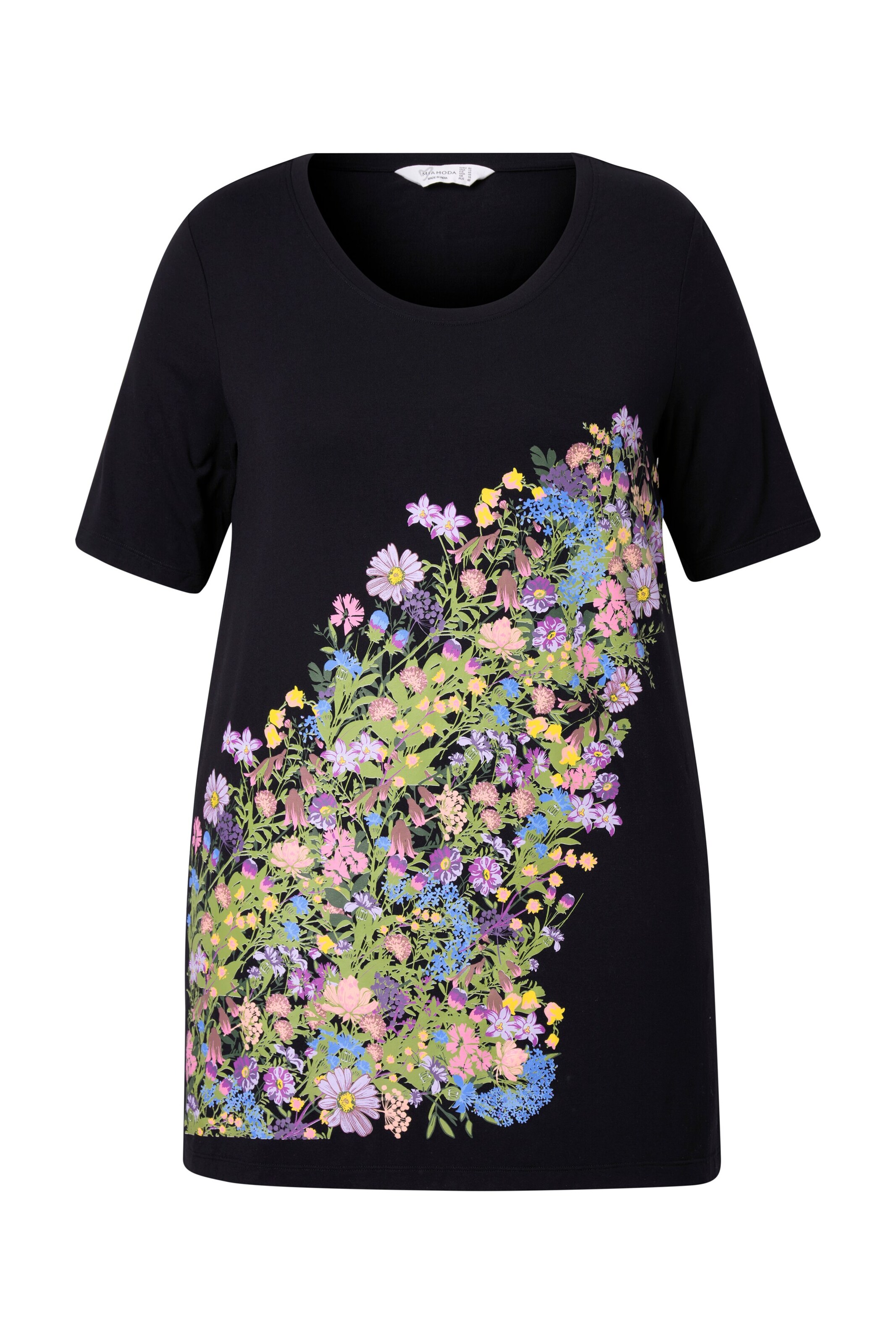 MIAMODA Shirt in Black: front