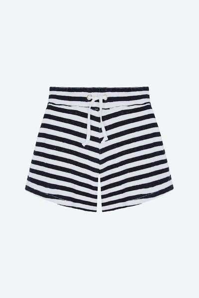 Aligne Shorts 'Flavia' in navy / weiß, Produktansicht