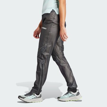 Regular Pantalon de sport 'Xperior Light 2.5-Layer Rain' ADIDAS TERREX en noir