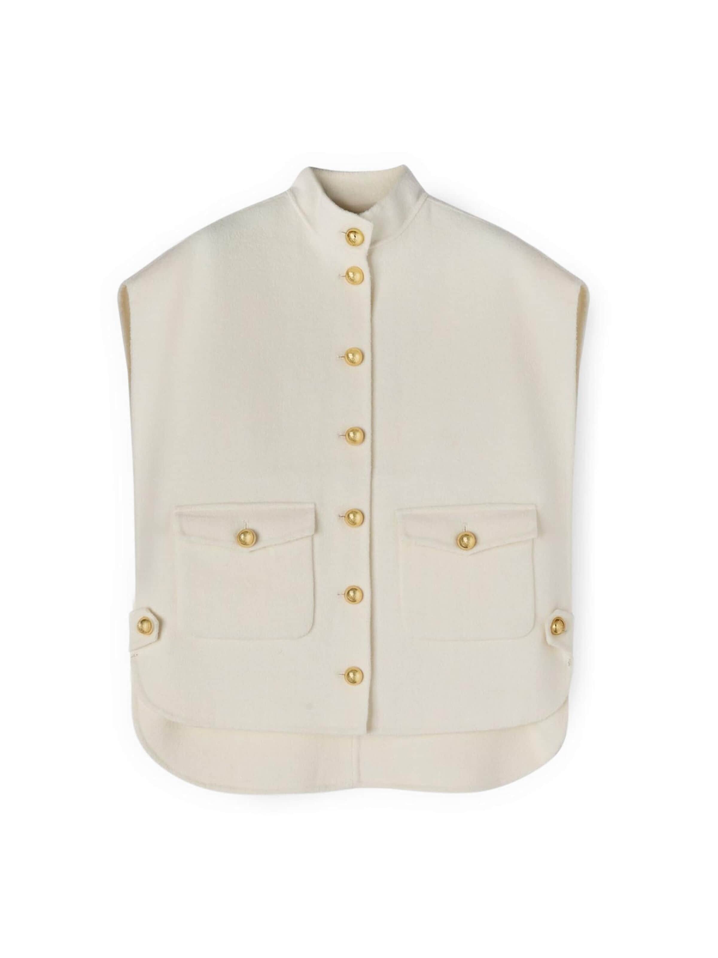 MOTIVI - Chaleco en beige: frente