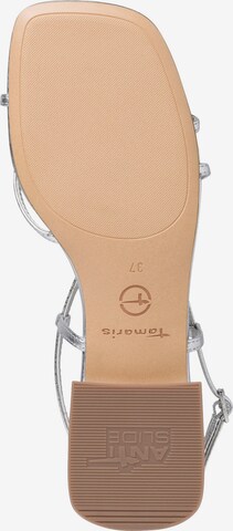 TAMARIS Strap sandal in Silver