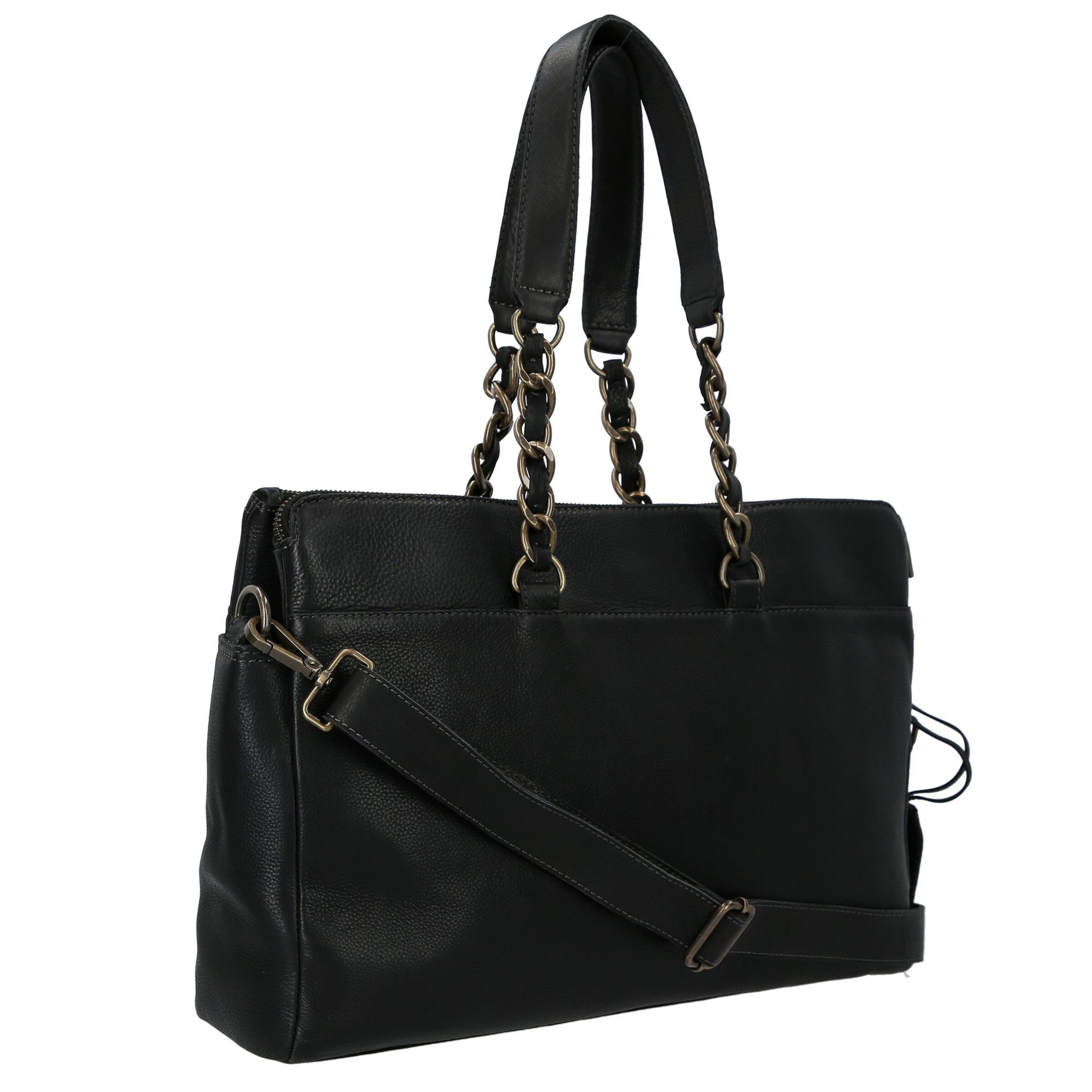 Cowboysbag Shoulder Bag 'Chained Barton' in Black