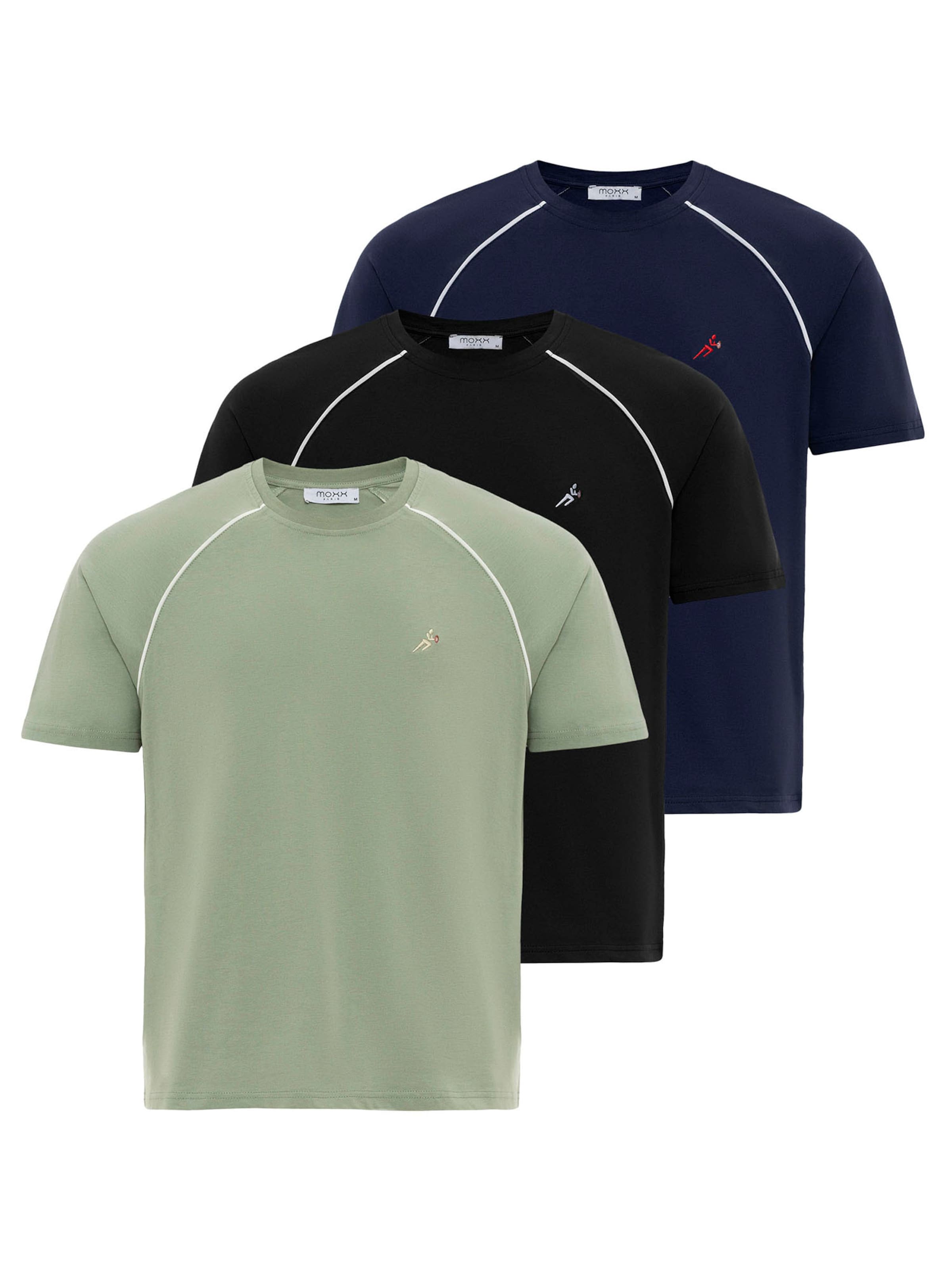 Moxx Paris Tričko – modrá: přední strana