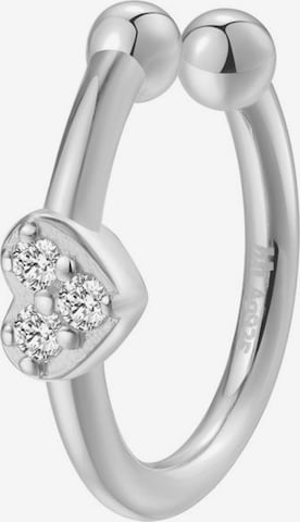 Hey Happiness Oorbellen 'Chérie' in Zilver: voorkant