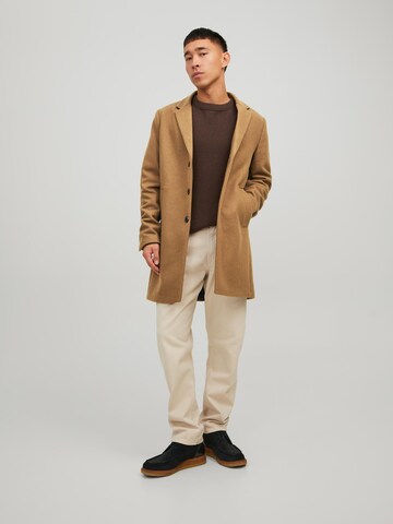 JACK & JONES Between-Seasons Coat in Brown