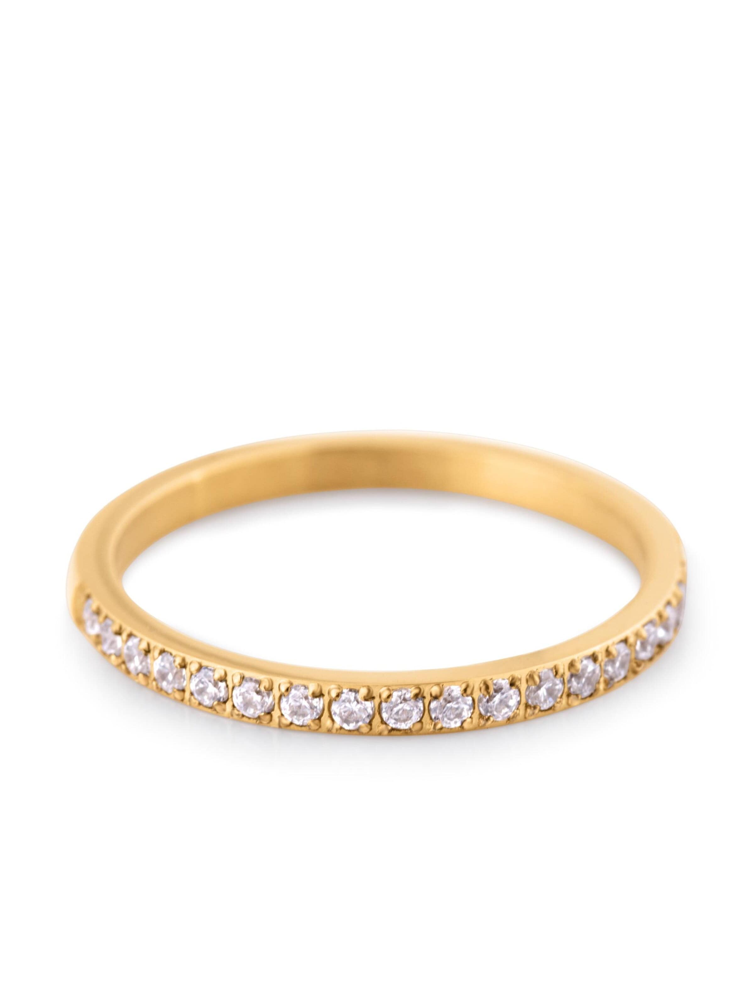 Akitsune Ring 'Elegance'‌‌‌‌ in Gold: Vorderseite