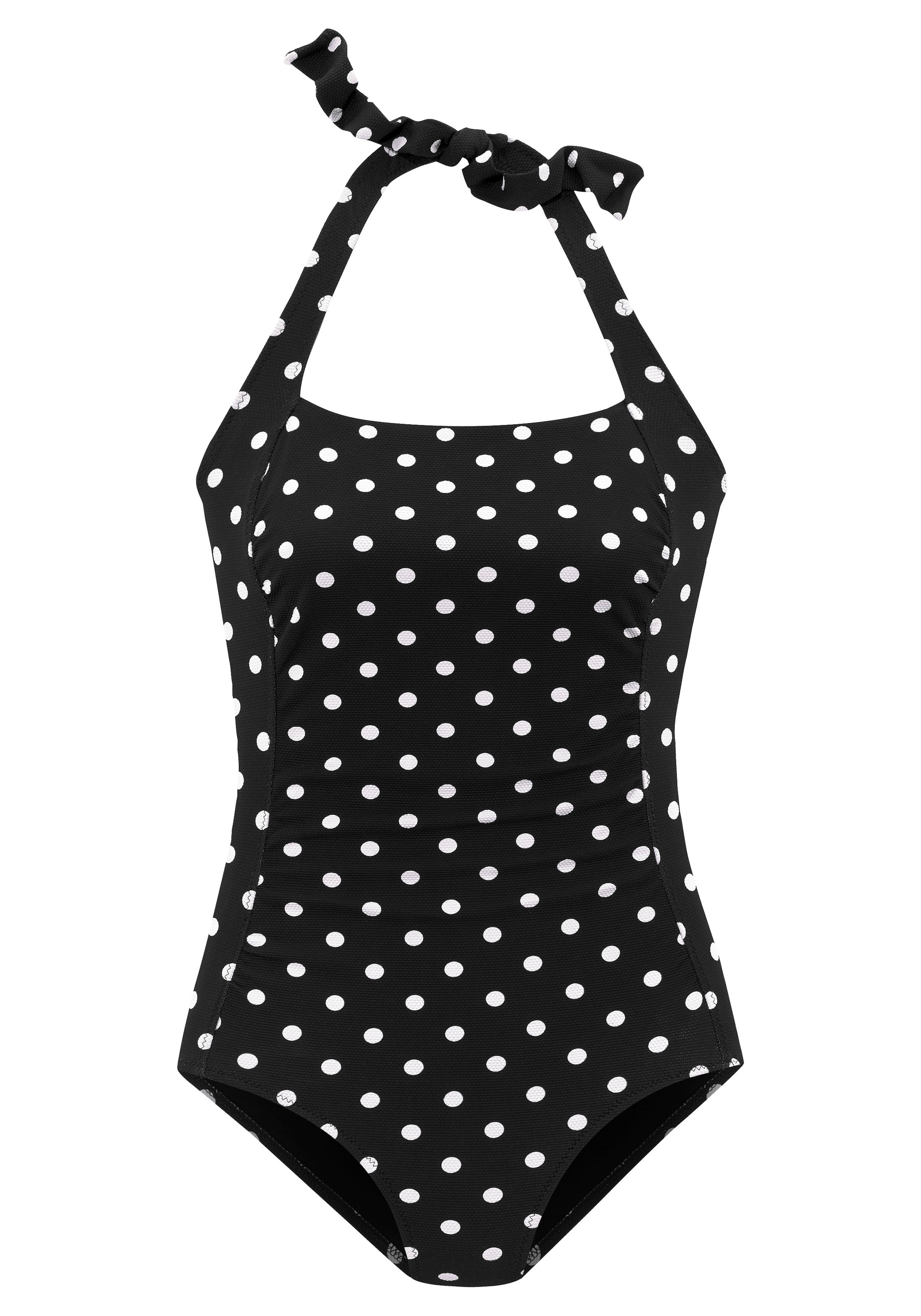 Bustier Maillot de bain LASCANA en noir : devant