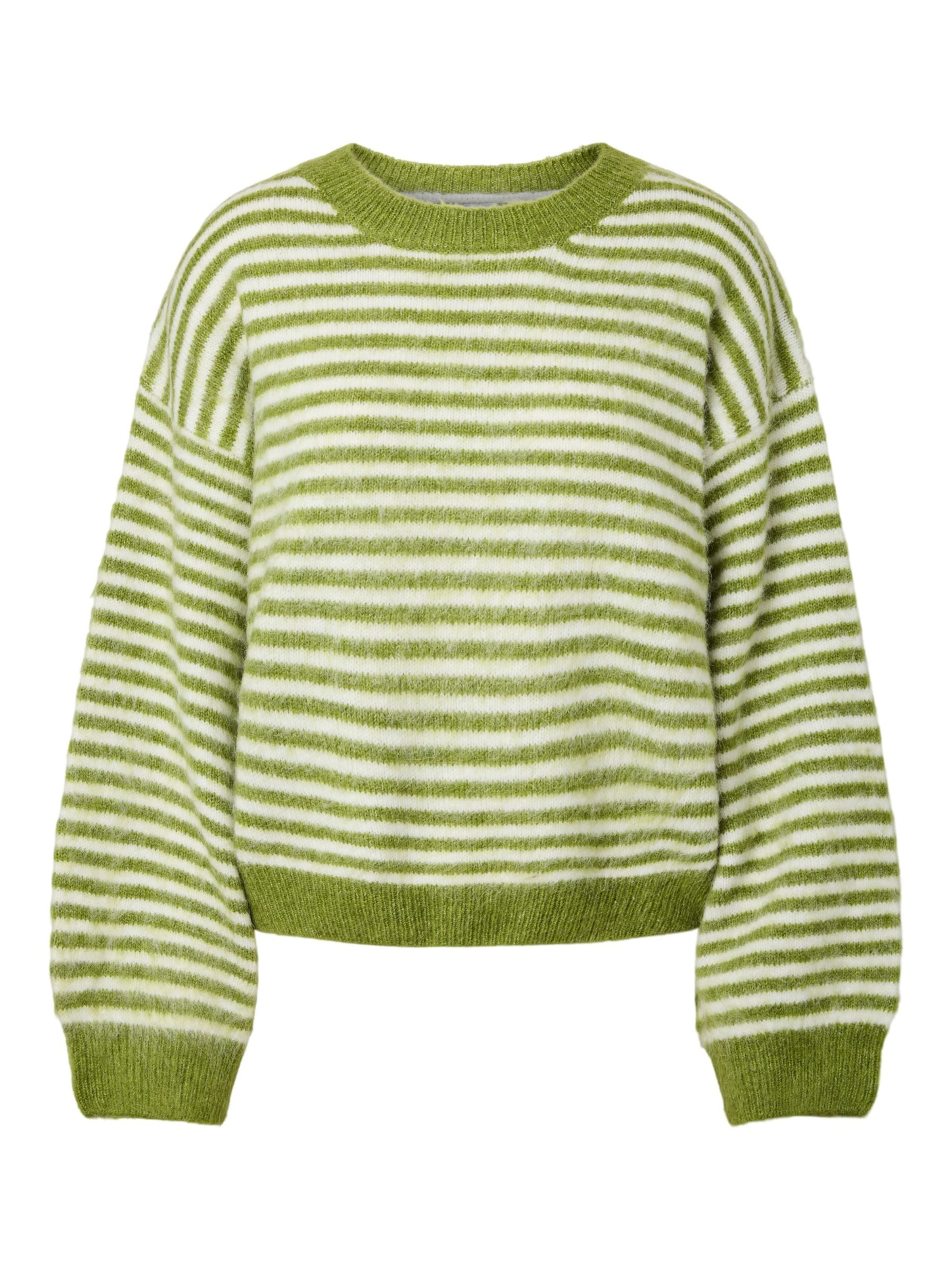 PIECES Pullover 'ADA' i grøn: forside