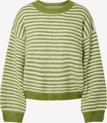 PIECES Pullover 'ADA' i grøn: forside
