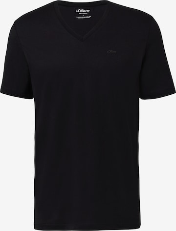 s.Oliver Футболка в Черный: спереди