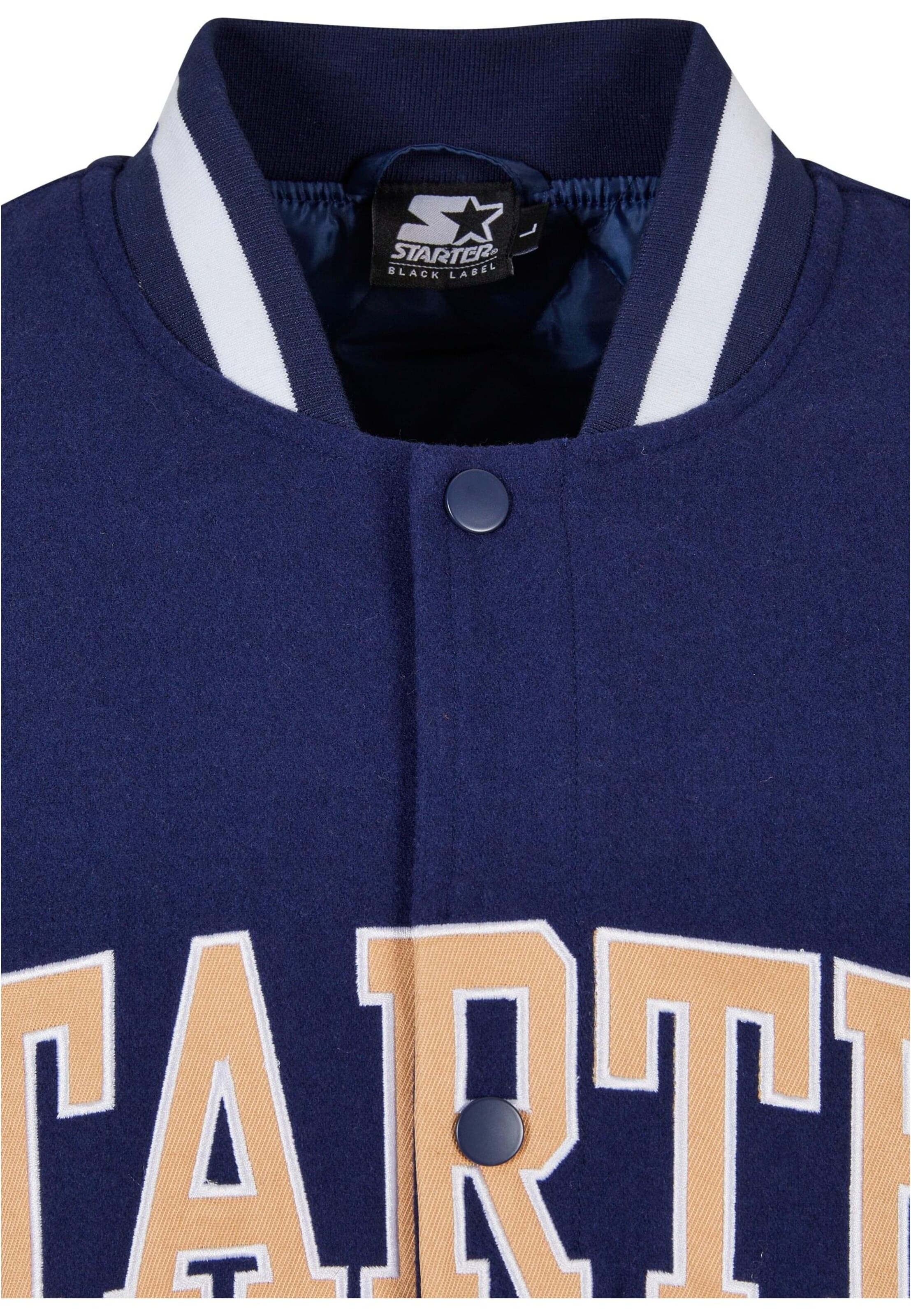 zils Starter Black Label Standarta piegriezums Starpsezonu jaka