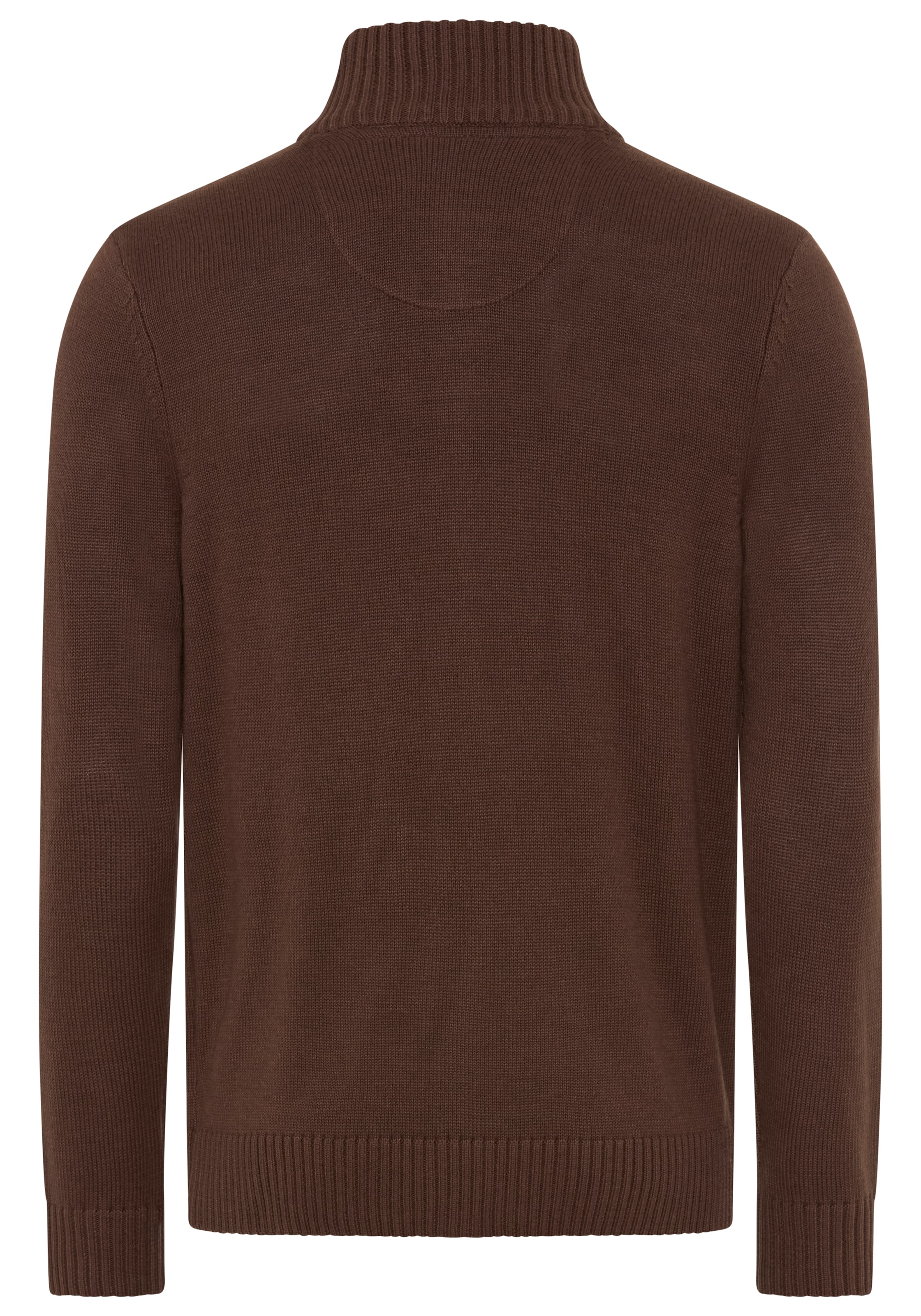Man's World Knit Cardigan in Brown