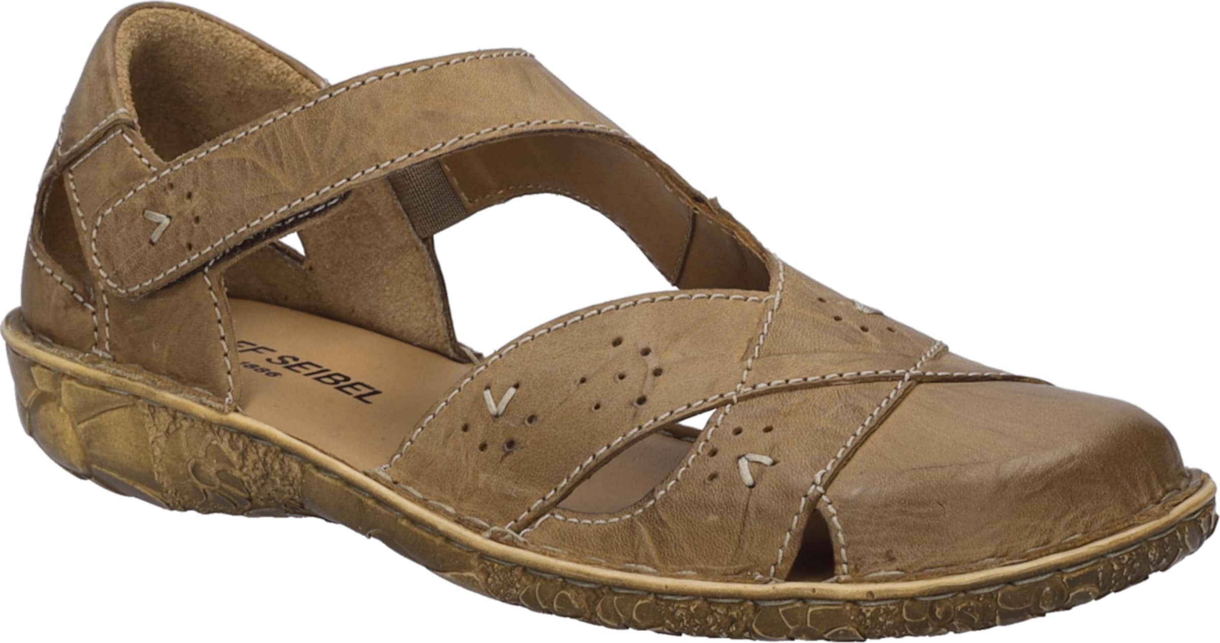 JOSEF SEIBEL Sandale in Beige: Vorderseite
