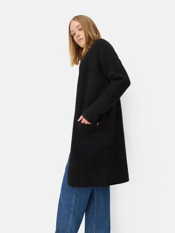 CAMEL ACTIVE Strickjacke mit aufgesetzten Taschen in Schwarz