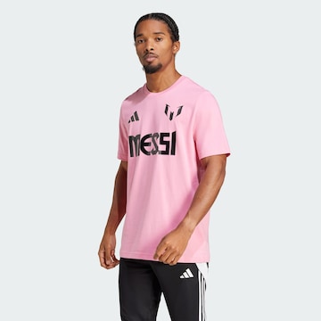 ADIDAS PERFORMANCE Funktionsshirt 'Messi' in Pink: Vorderseite
