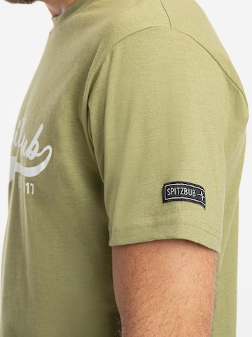 T-Shirt 'Timo ' SPITZBUB en vert