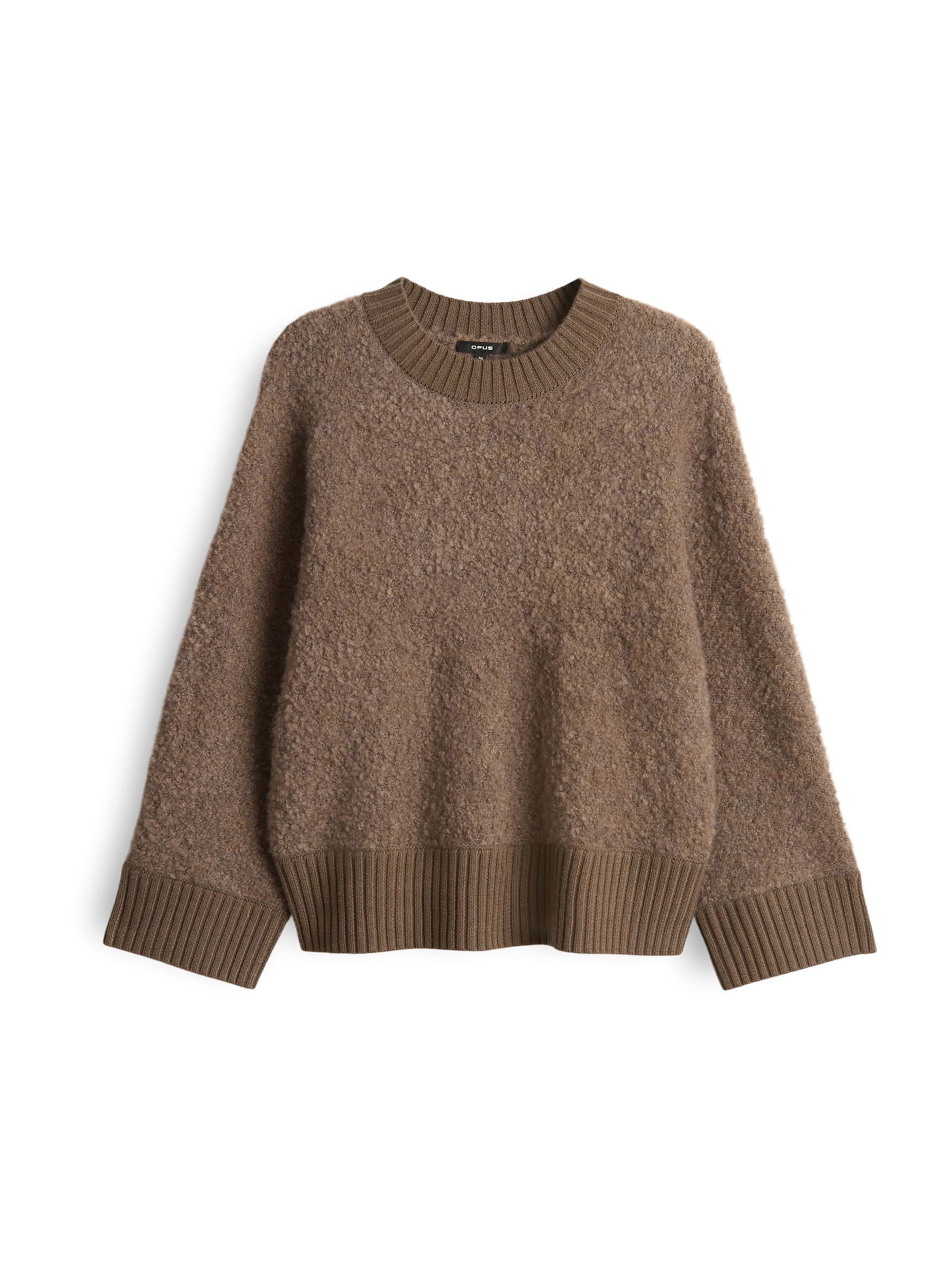 Pullover 'Pennan' di OPUS in marrone: frontale