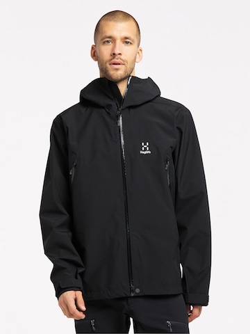 Haglöfs Outdoor jacket 'Roc GTX' in Black: front