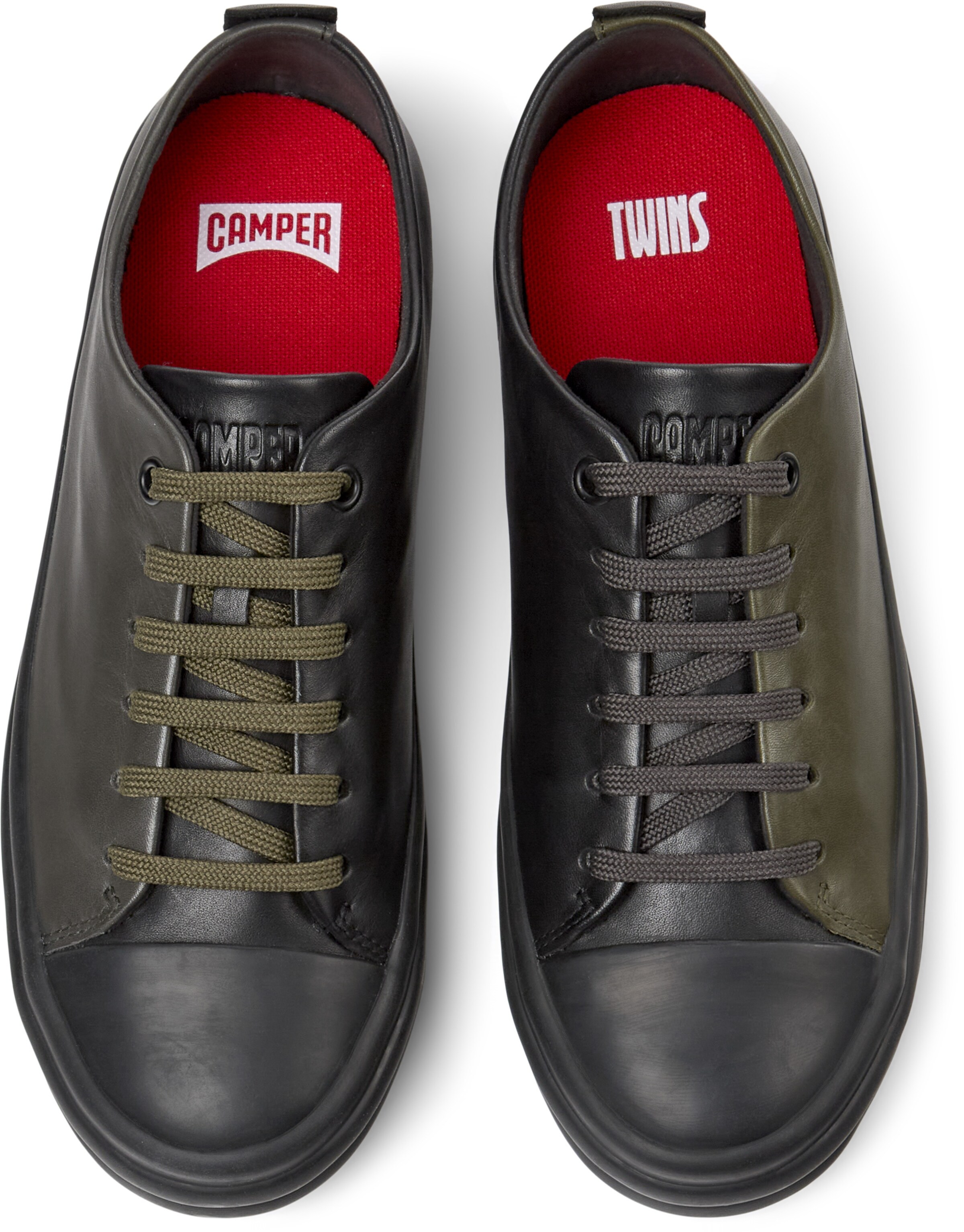 Baskets basses 'Hoops  Twins' CAMPER en noir