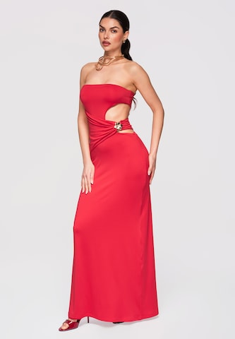 Ombre Evening dress in Red