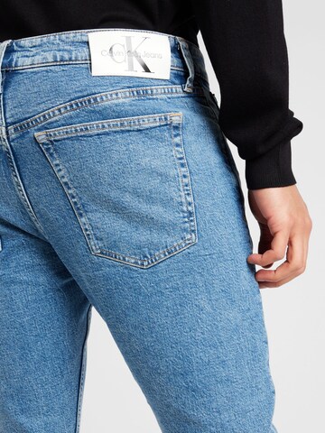 Calvin Klein Jeans Szabványos Farmer 'SLIM TAPER' - kék