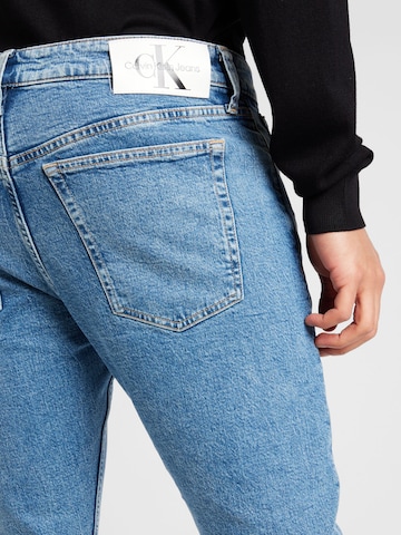 Calvin Klein Jeans Štandardný strih Džínsy - Modrá